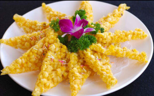Bánh ngô chiên