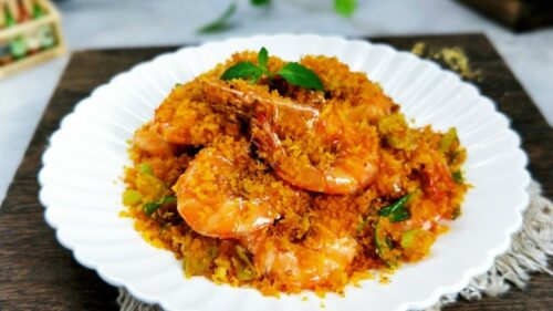 Tôm sú rang muối