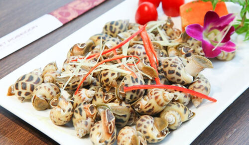 Ốc Hương Hấp Sả